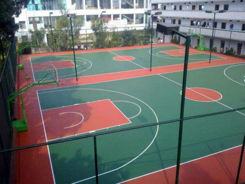 邗江塑膠籃球場